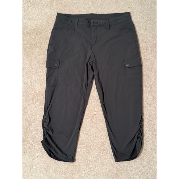 Eddie Bauer Pants - Eddie Bauer Gray Travex Capris, Size 8